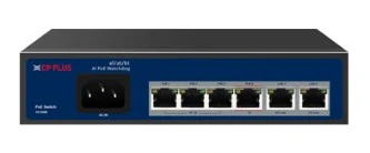 CP-ANW-HP4H2-N65 Čtyřportový 10/100 Mbps PoE switch s 2x 10/100 Mbps uplinkem