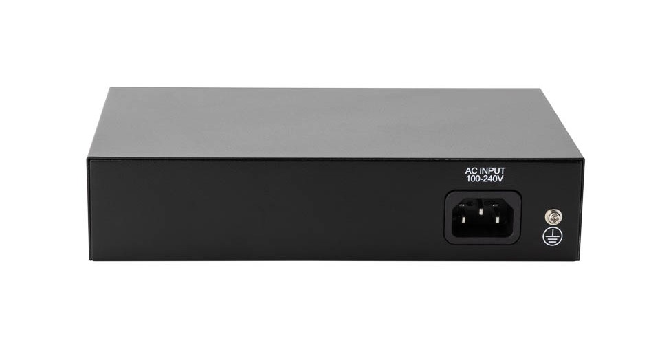 CP-DNW-GPU4G2-48-V3 Čtyřportový 10/100/1000 Mbps PoE switch s 2x 1000 Mbps uplinkem