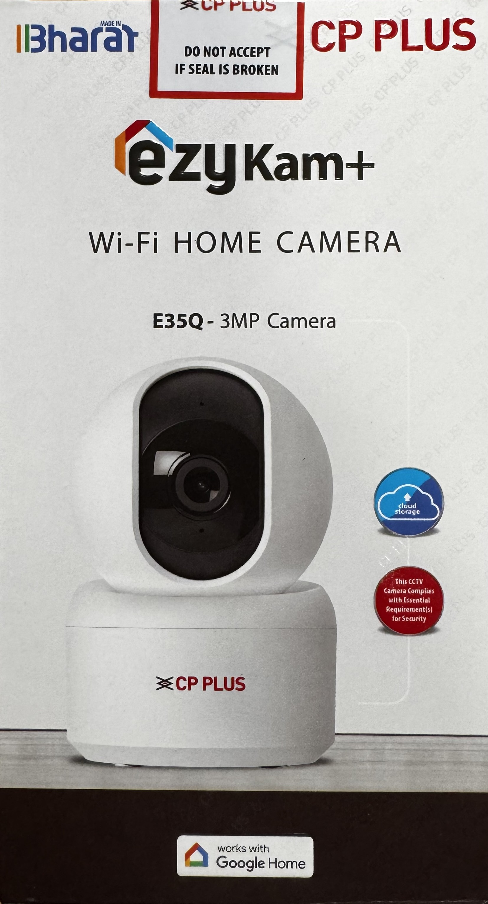 CP-E35Q 3.0 Mpix vnitřní IP kamera s IR přísvitem, Wi-Fi a PT funkcemi 