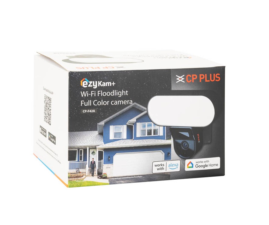 CP-F42A 4.0 Mpix venkovní kamera s IR přísvitem, viditelným světlem, WiFi, mikrofonem a repro