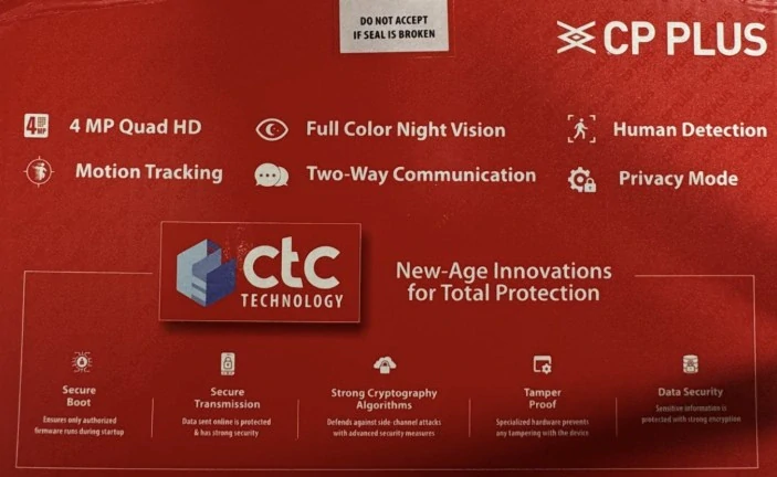 CP-Z45Q  4.0 Mpix venkovní Wi-Fi IP kamera s IR přísvitem, H.265, mikrofonem + reproduktorem a PT funkcemi
