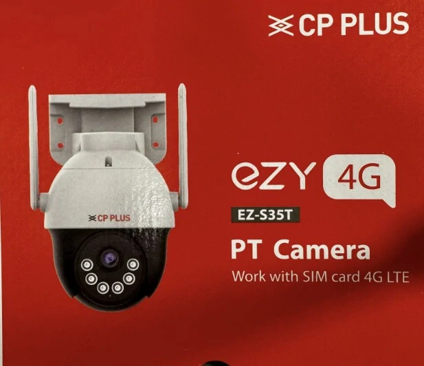 EZ-S35T 3.0 Mpix venkovní 4G (GSM) IP kamera s IR, H.265, mikrofonem + reproduktorem a PT funkcemi