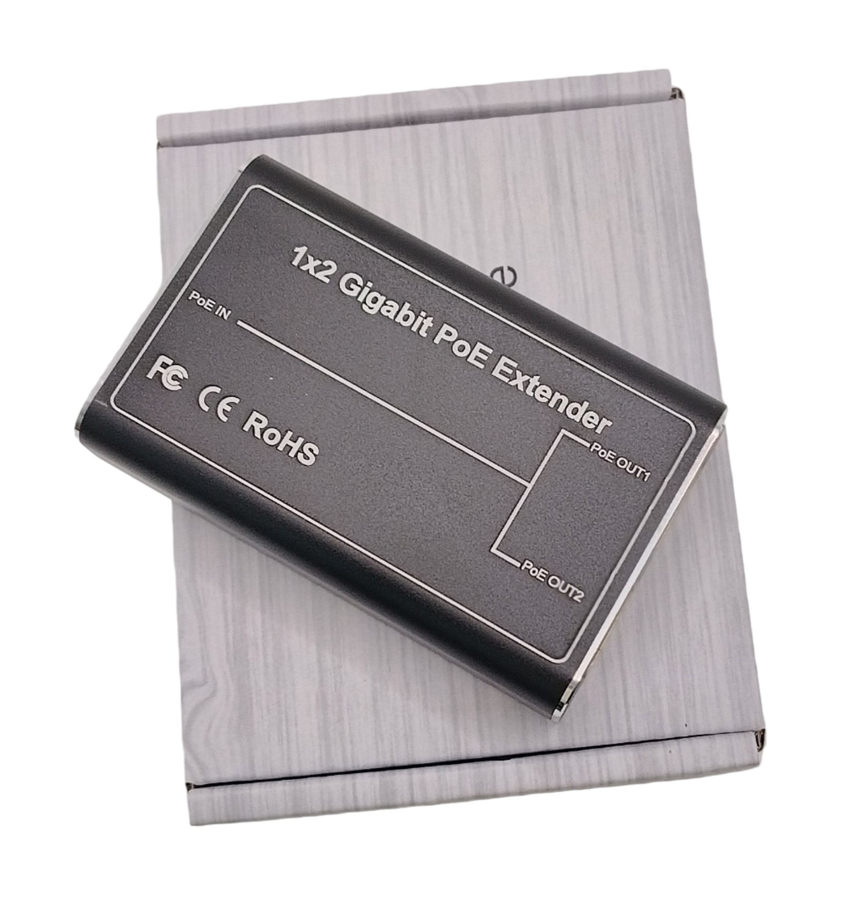 CP-PR-172 PoE extender s rozbočením na dvě IP kamery