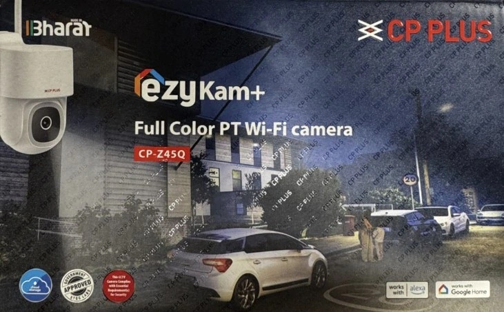 CP-Z45Q  4.0 Mpix venkovní Wi-Fi IP kamera s IR přísvitem, H.265, mikrofonem + reproduktorem a PT funkcemi