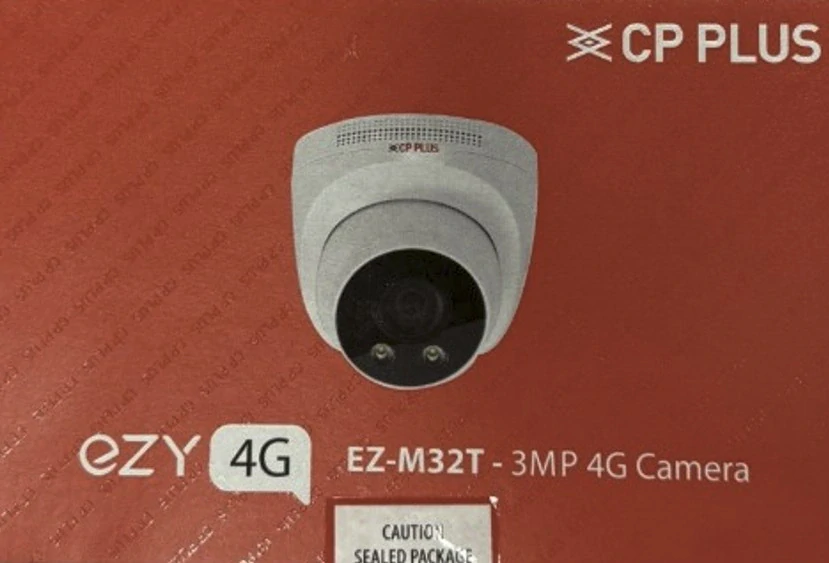 EZ-M32T 3.0 Mpix vnitřní dome 4G (GSM) IP kamera s IR přísvitem, H.265, mikrofonem a reproduktorem