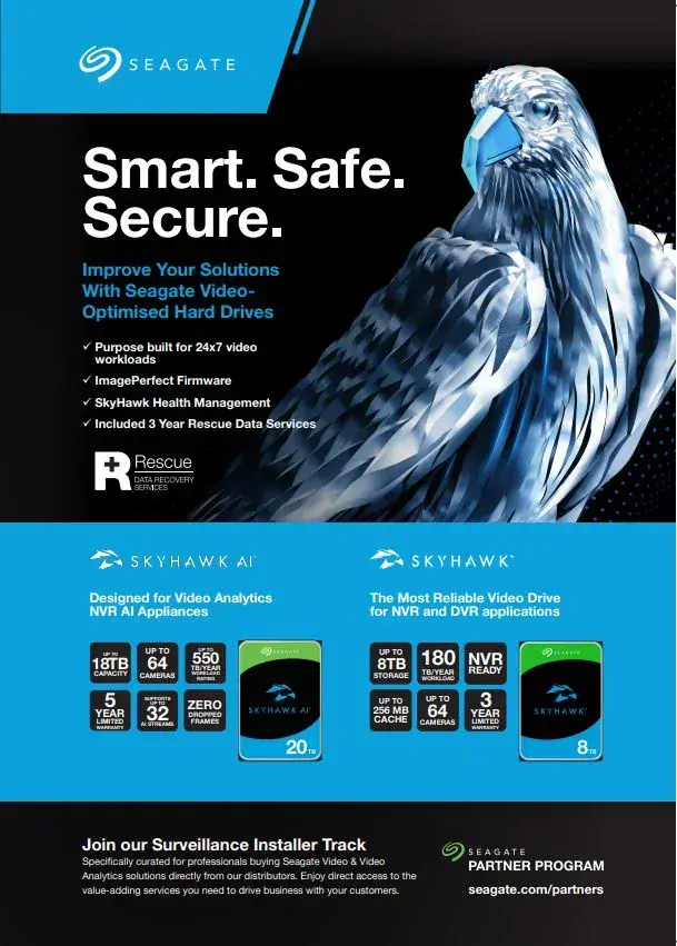 CP-PR-87 3.5" HDD Seagate SKYHAWK pro kamerové systémy - 1TB