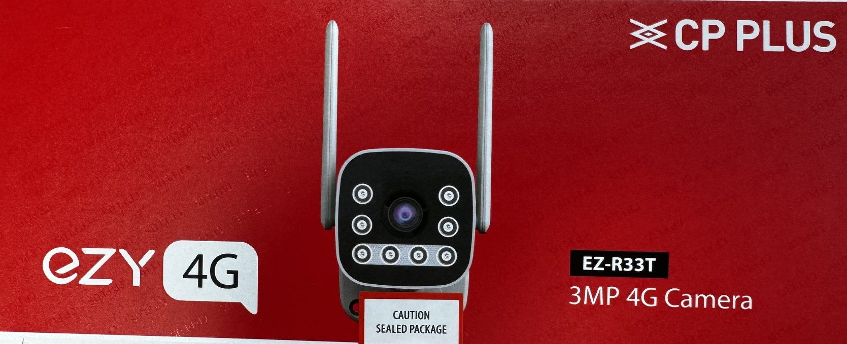 EZ-R33T 3.0 Mpix venkovní 4G (GSM) IP kamera s IR přísvitem, H.265, mikrofonem a reproduktorem